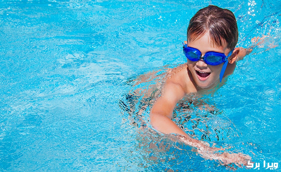 آموزش شنا با سمیه مشمول مربی و ناجی شنا