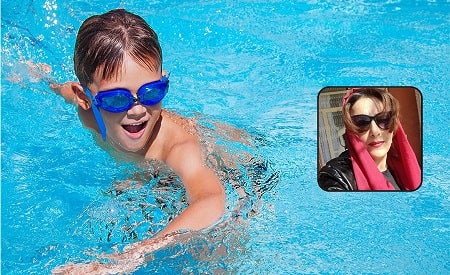 آموزش شنا با سمیه مشمول مربی و ناجی شنا