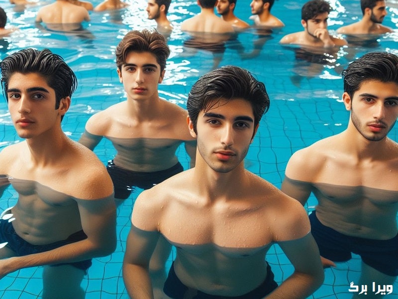 آموزش شنا آقایان با سهراب خان محمدی