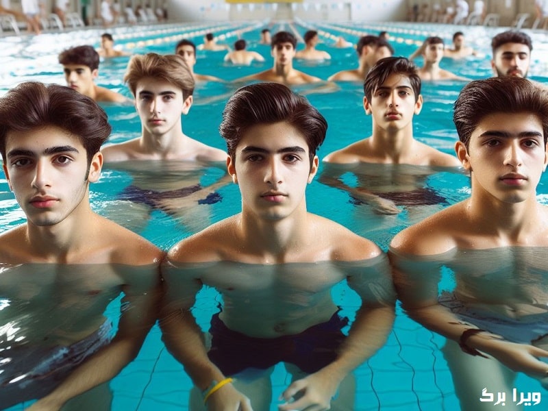 آموزش شنا آقایان با سهراب خان محمدی